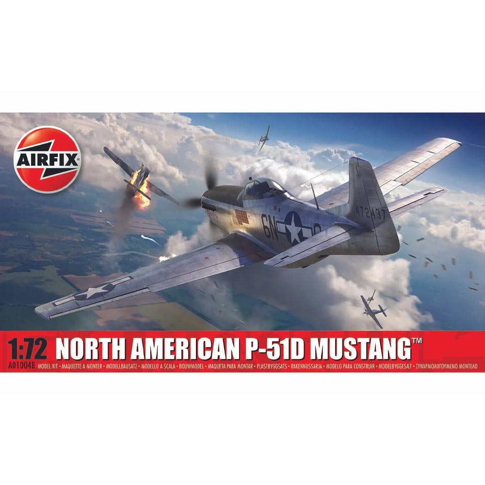 Airfix A01004B North American P-51D Mustang 1:72 Model Kit