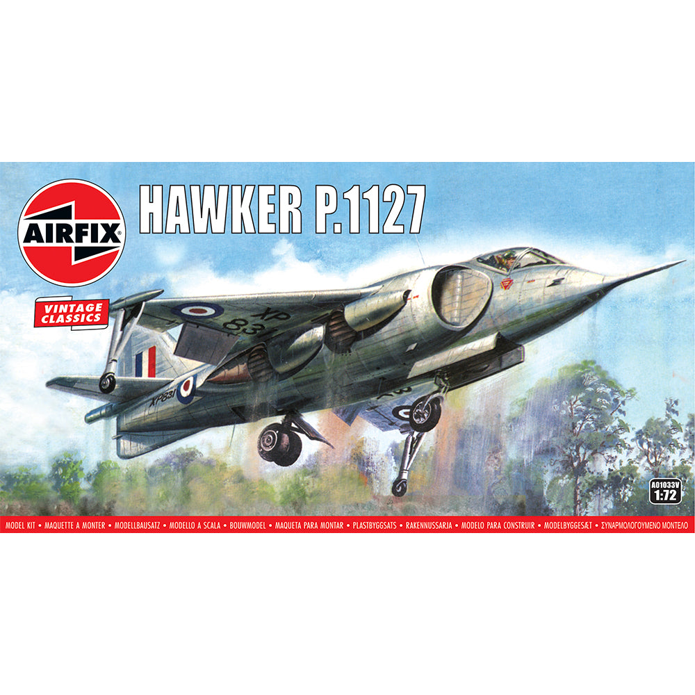 Airfix A01033V Hawker P.1127 1:72 Model Kit