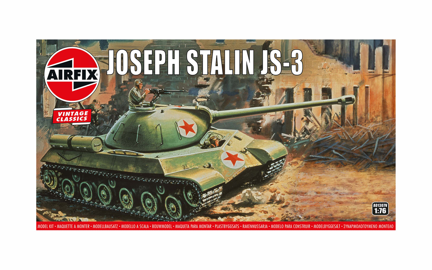 Airfix A01307V Joseph Stalin JS3 Russian Tank 1:76 Model Kit