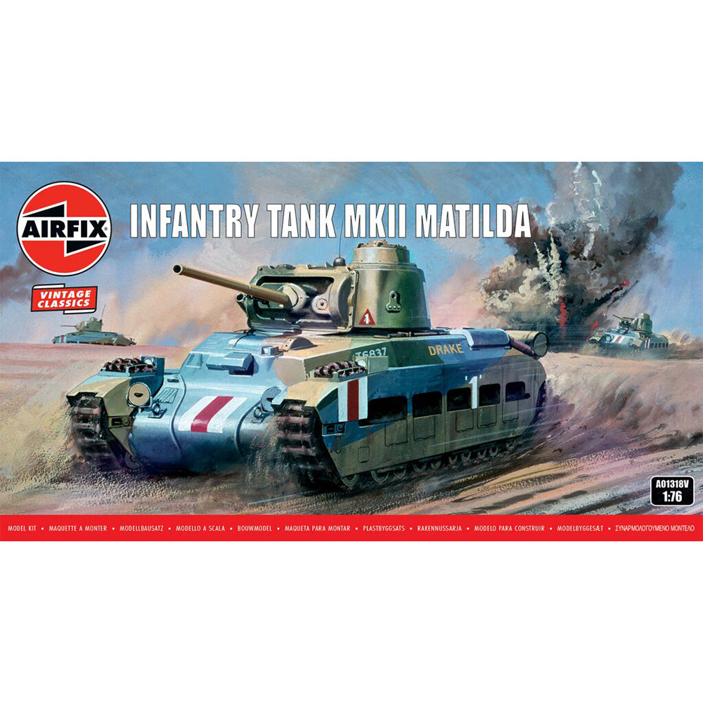 Airfix A01318V Matilda Tank 1:76 Model Kit