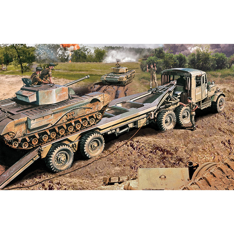 AIRFIX A02301V Scammell Tank Transporter 1:76 Military Model Kit