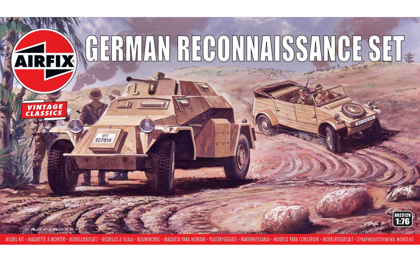 Airfix A02312V German Reconnaissance Set 1:76 Model Kit