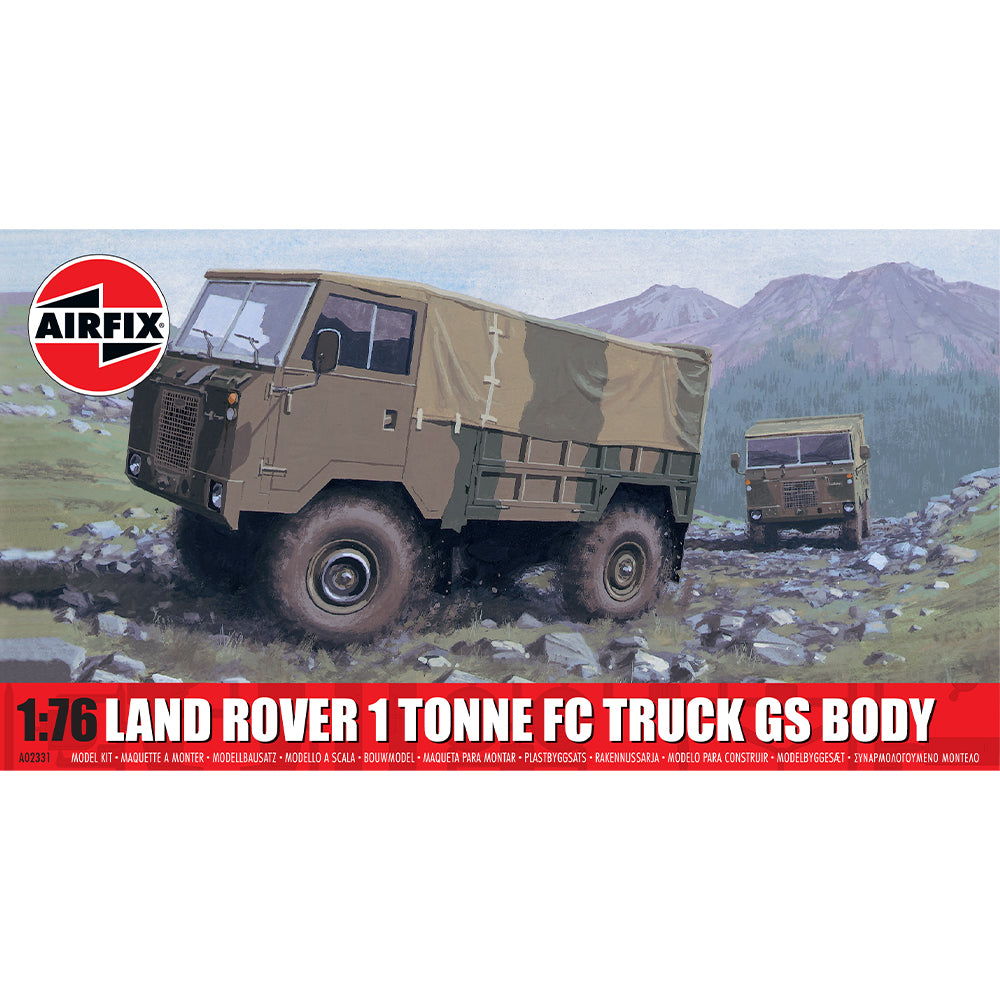 Airfix A02331 Land Rover 1 Tonne FC Truck GS Body 1:76 Model Kit