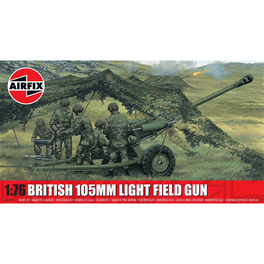 Airfix A02332 British 105mm Light Field Gun 1:76 Model Kit