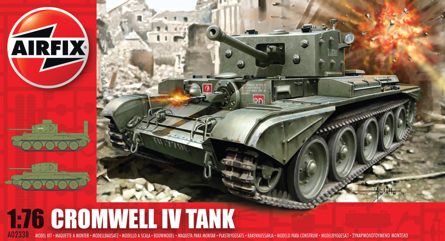 Airfix A02338 Cromwell Mk.IV Cruiser Tank 1:76 Model Kit