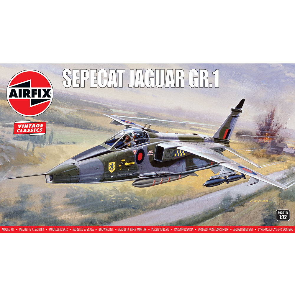 Airfix A03011V SEPECAT Jaguar GR.1 1:72 Model Kit