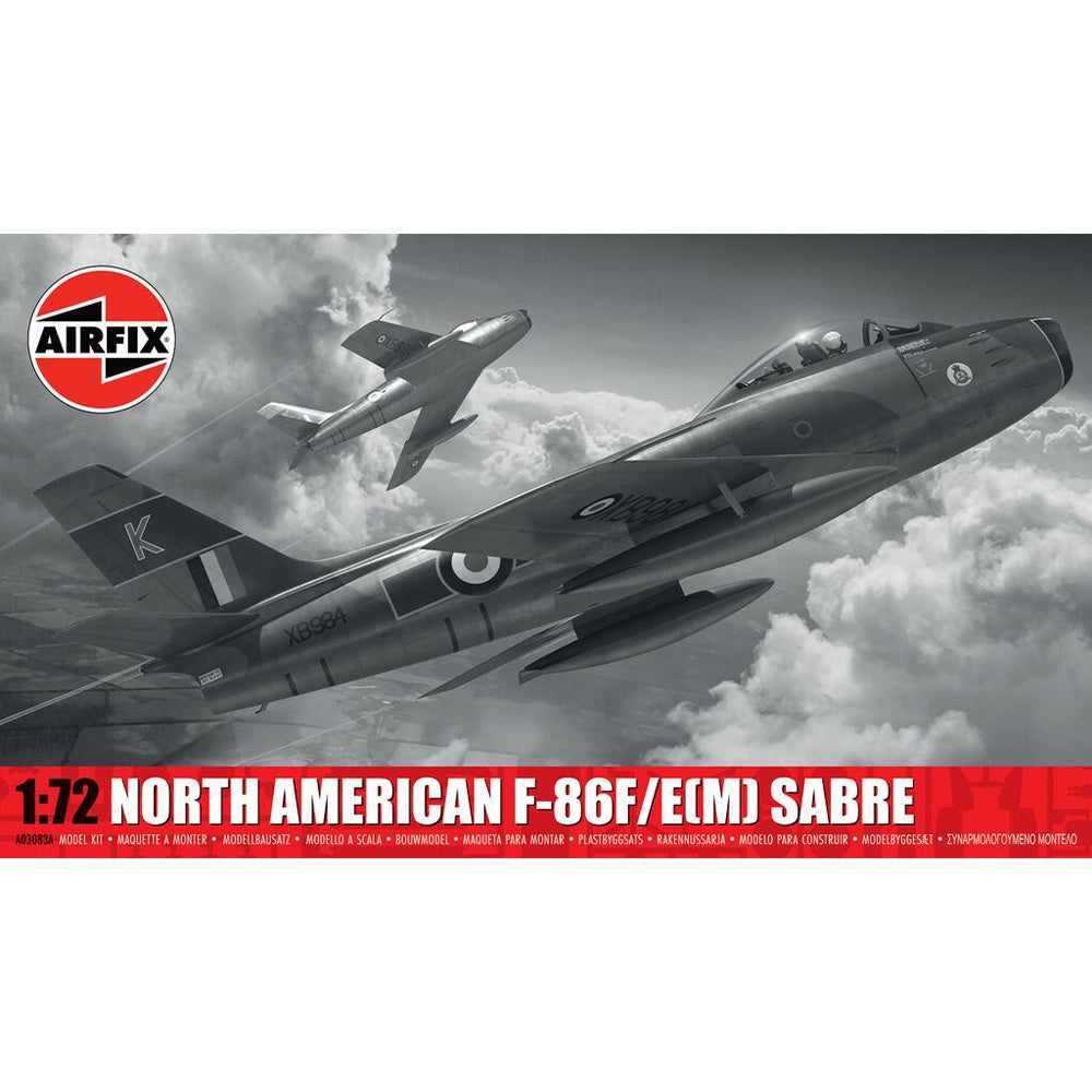 Airfix A03083A North American F-86F/E(M) Sabre 1:72 Model Kit