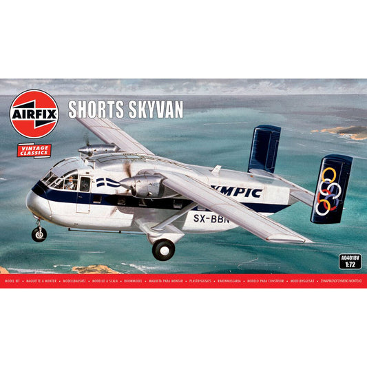 Airfix A04018V Shorts Skyvan 1:72 Model Kit