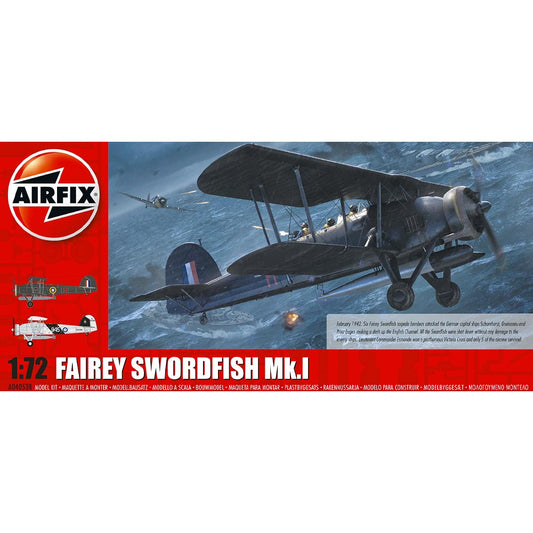 Airfix A04053B Fairey Swordfish Mk.I 1:72 Plane Model Kit