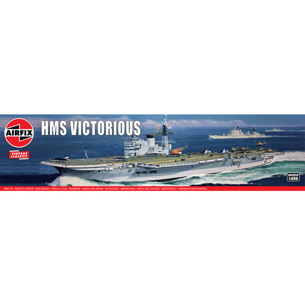 Airfix A04201V HMS Victorious 1:600 Plastic Model Kit