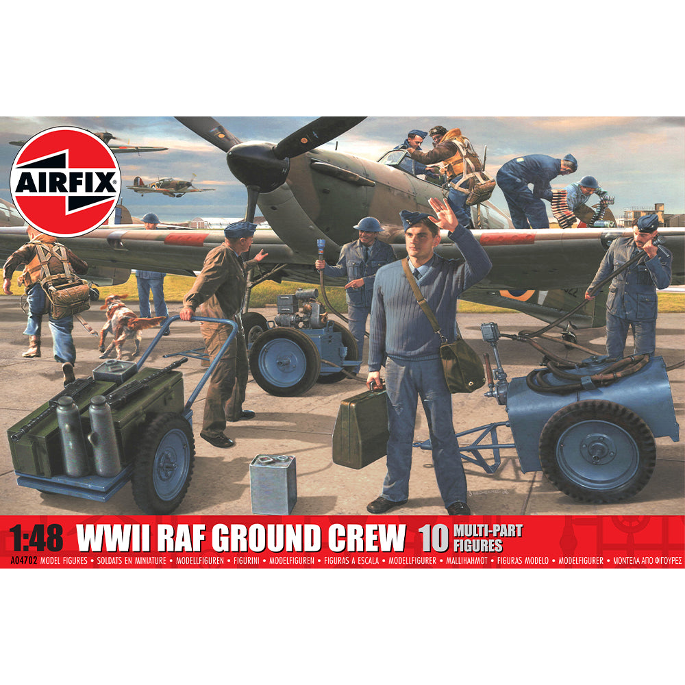 Airfix A04702 WWII RAF Ground Crew 1:48 Model Kit