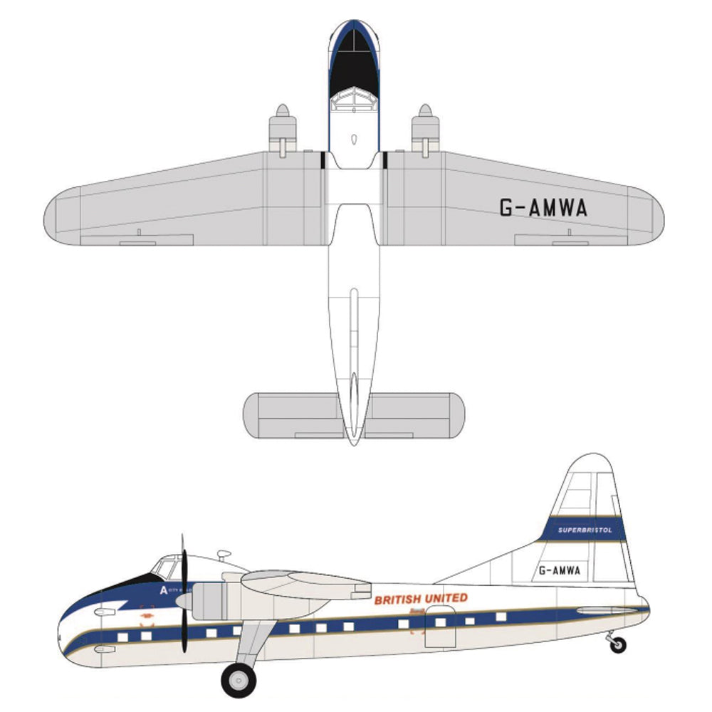 Airfix A05002V Bristol Superfreighter 1:72 Model Kit