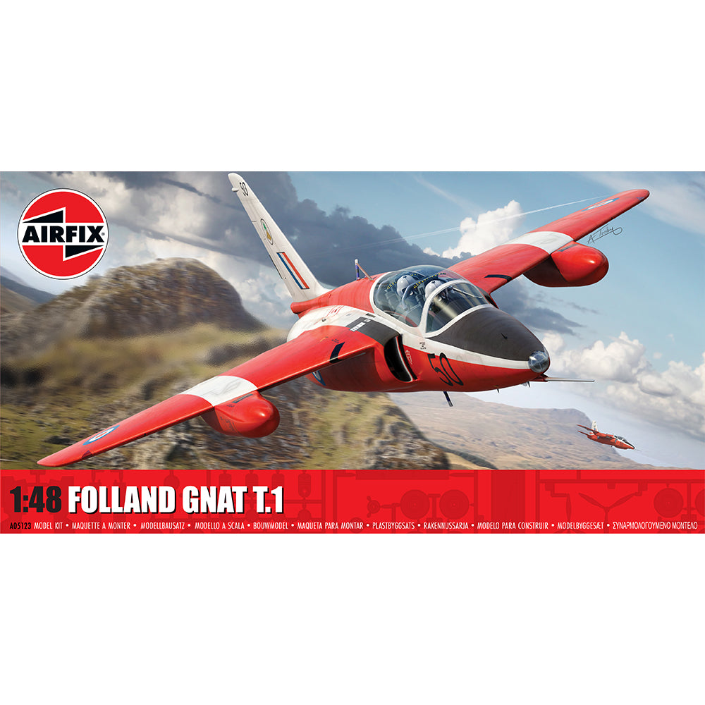 Airfix A05123 Folland Gnat T.1 1:48 Model Kit