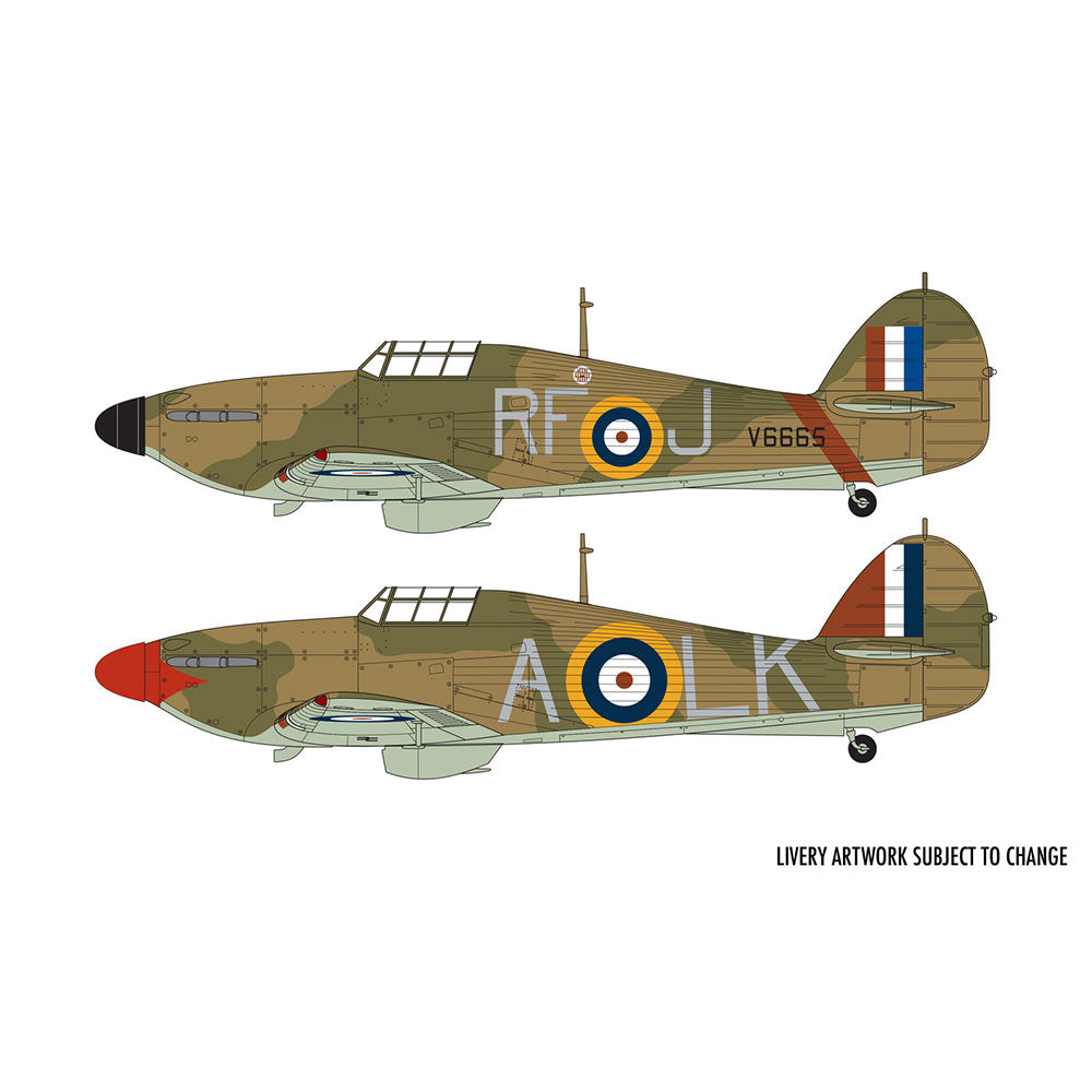 Airfix A05127A Hawker Hurricane Mk.1 1:48 Plastic Model Kit