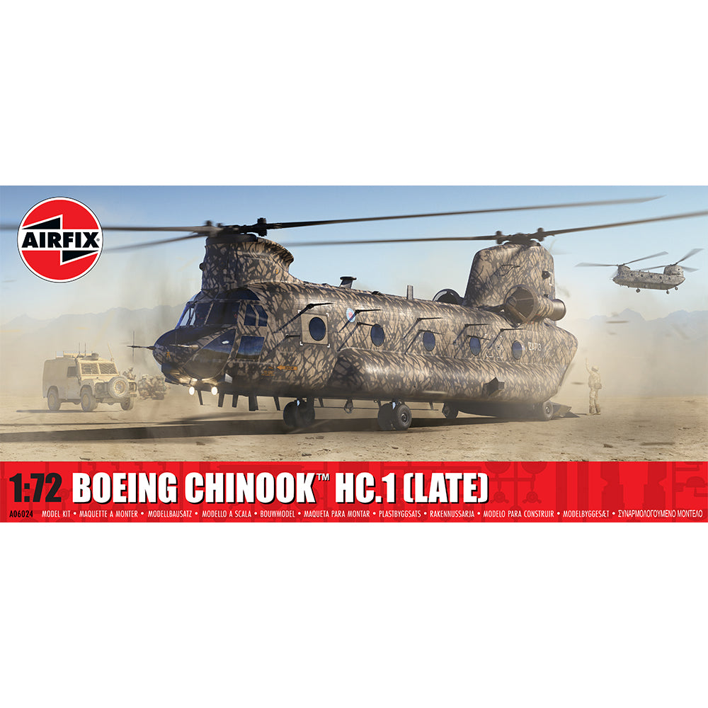 Airfix A06024 Boeing Chinook HC.1 (Late) 1:72 Model Kit