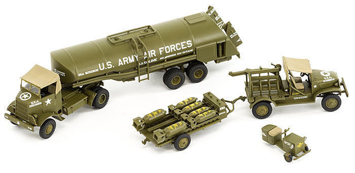 AIRFIX A06304 WWII USAAF 8th Air Force Bomber Resupply Set 1:72 Model Kit