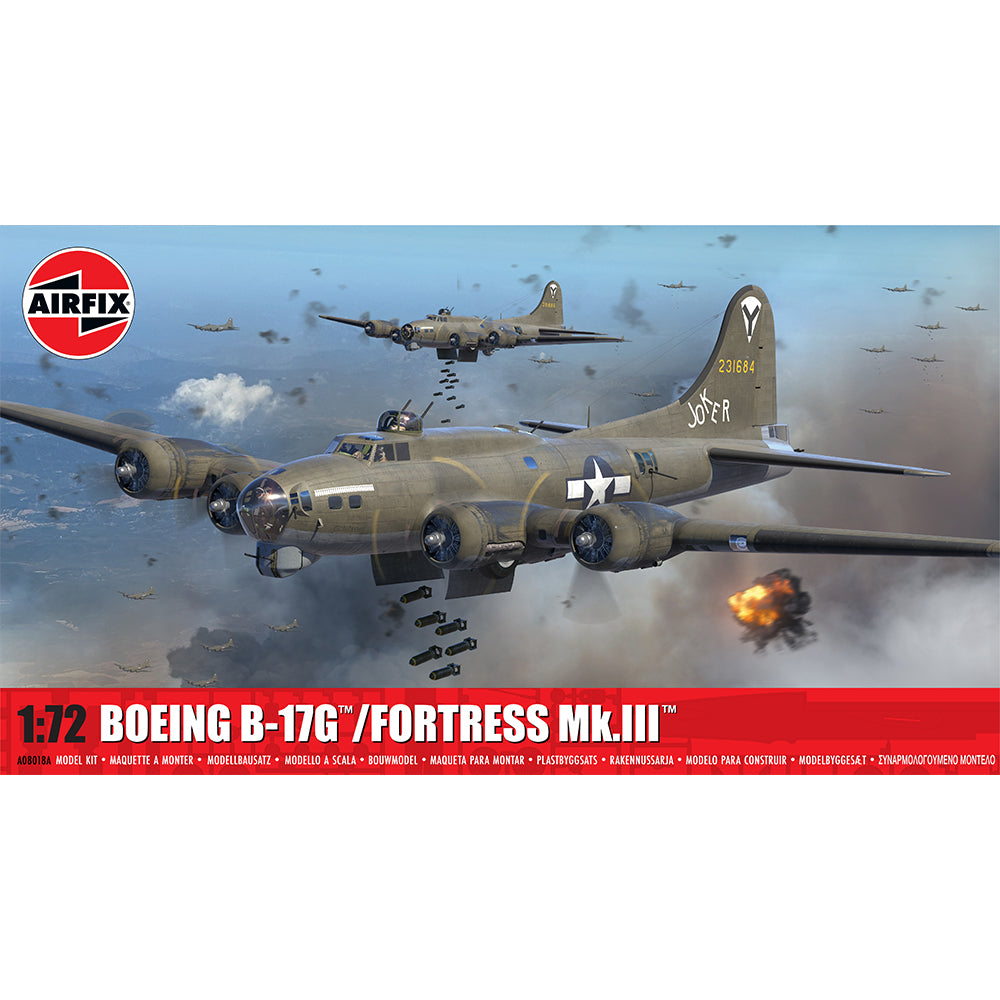 Airfix A08018A Boeing B-17G / Fortress Mk.III 1:72 Model Kit