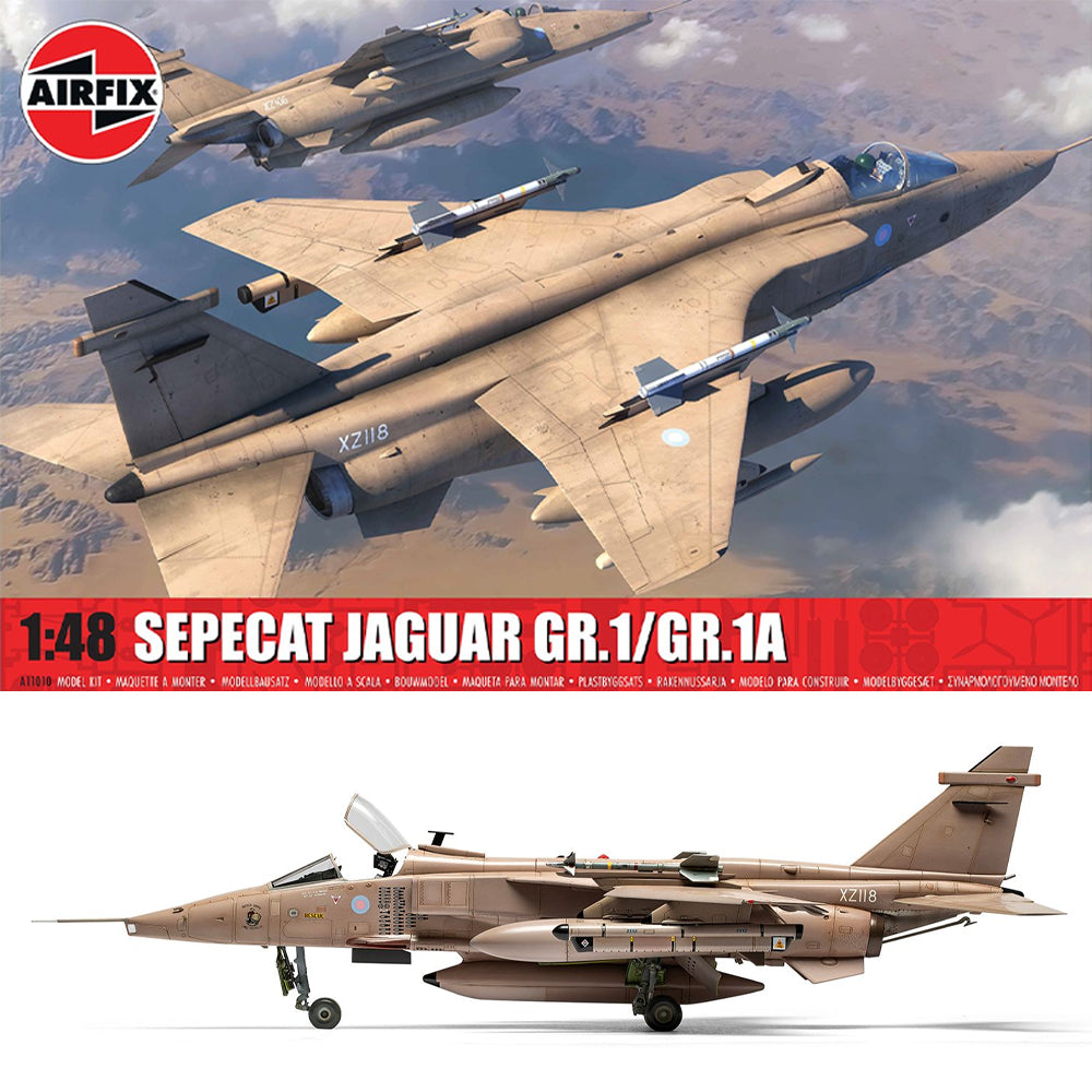 Airfix A11010 SEPECAT Jaguar GR.1/GR.1A 1:48 Model Kit