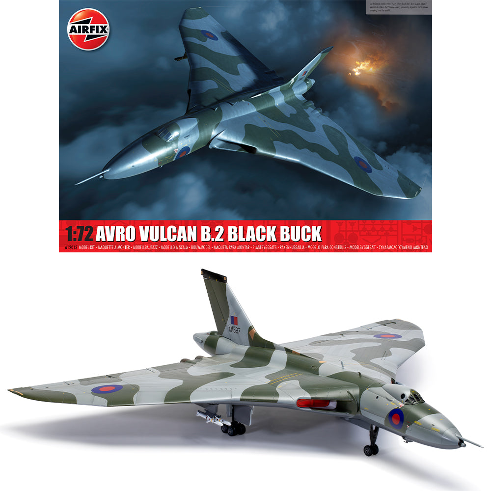 Airfix A12013 Avro Vulcan B.2 Black Buck 1:72 Model Kit