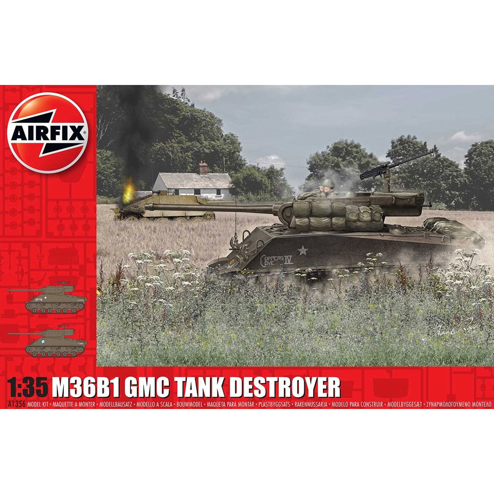 Airfix A1356 M36B1 GMC (U.S. Army) 1:35 Plastic Model Kit
