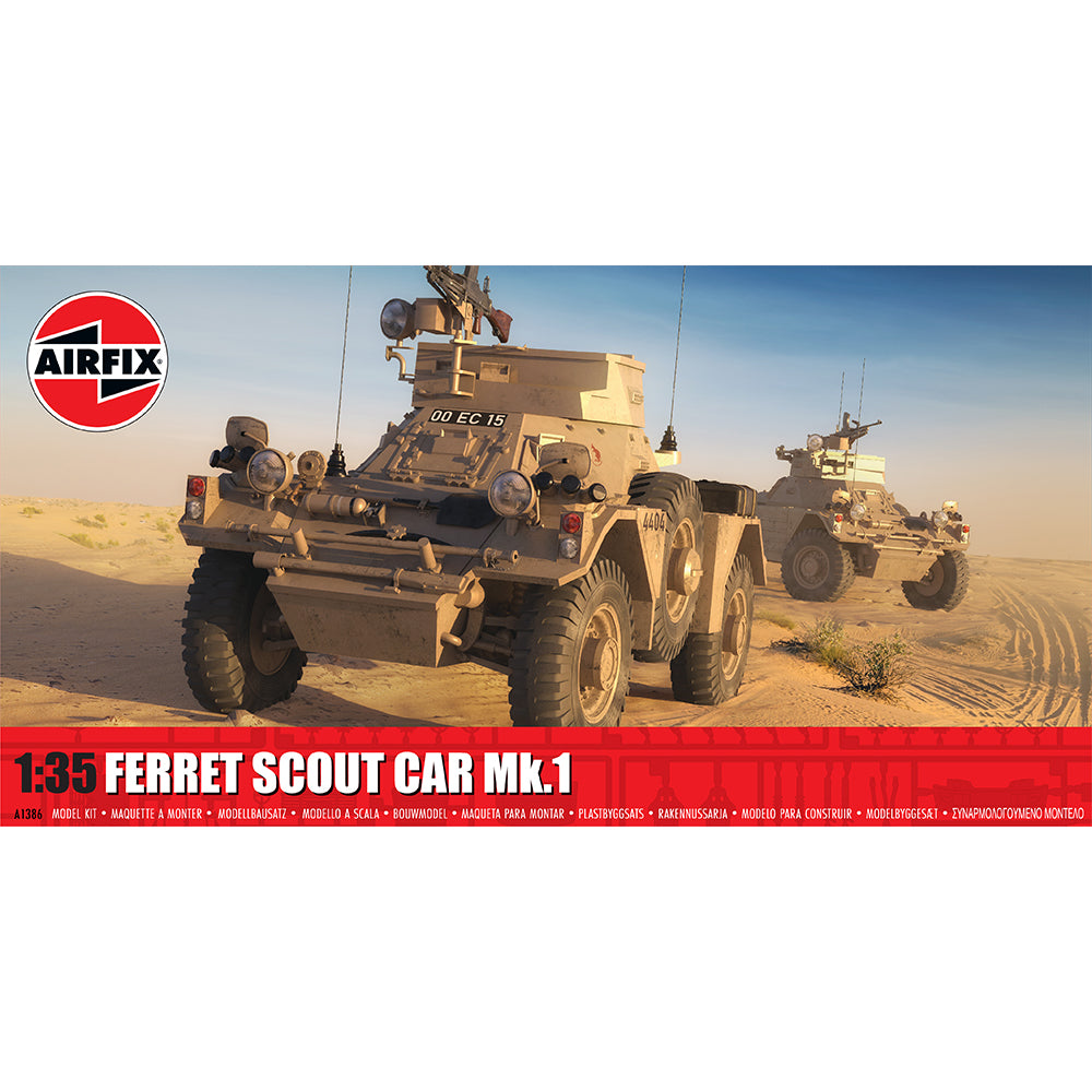 Airfix A1386 Ferret Scout Car Mk.1 1:35 Model Kit