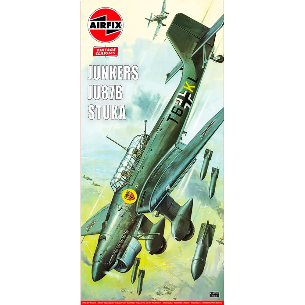 Airfix A18002V Junkers Ju87B Stuka 1:24 Model Kit