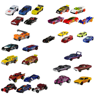 Hot Wheels 5-Car Pack 1:64 Diecast Toy Car Set (Assortment) 1806