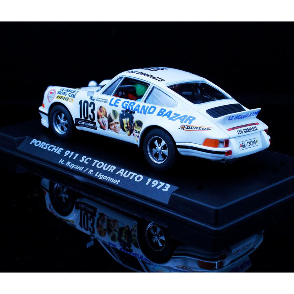 Fly Car A2052 Porsche 911 SC Tour Auto 1973 Le Grand Bazar 1:32 Slot Car
