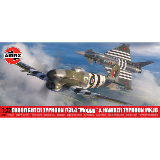 Airfix A40001 Eurofighter Typhoon FGR.4 & Hawker Typhoon Mk.Ib 1:72 Model Kit