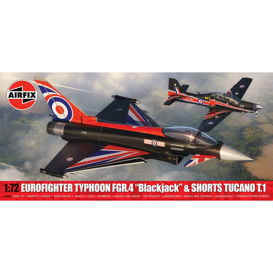 Airfix A40003 Eurofighter Typhoon FGR.4 (Blackjack) & Tucano T.1 1:72 Model Kit