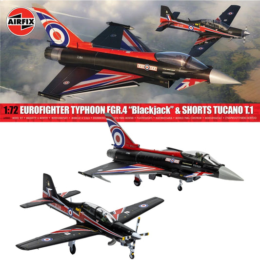 Airfix A40003 Eurofighter Typhoon FGR.4 (Blackjack) & Tucano T.1 1:72 Model Kit