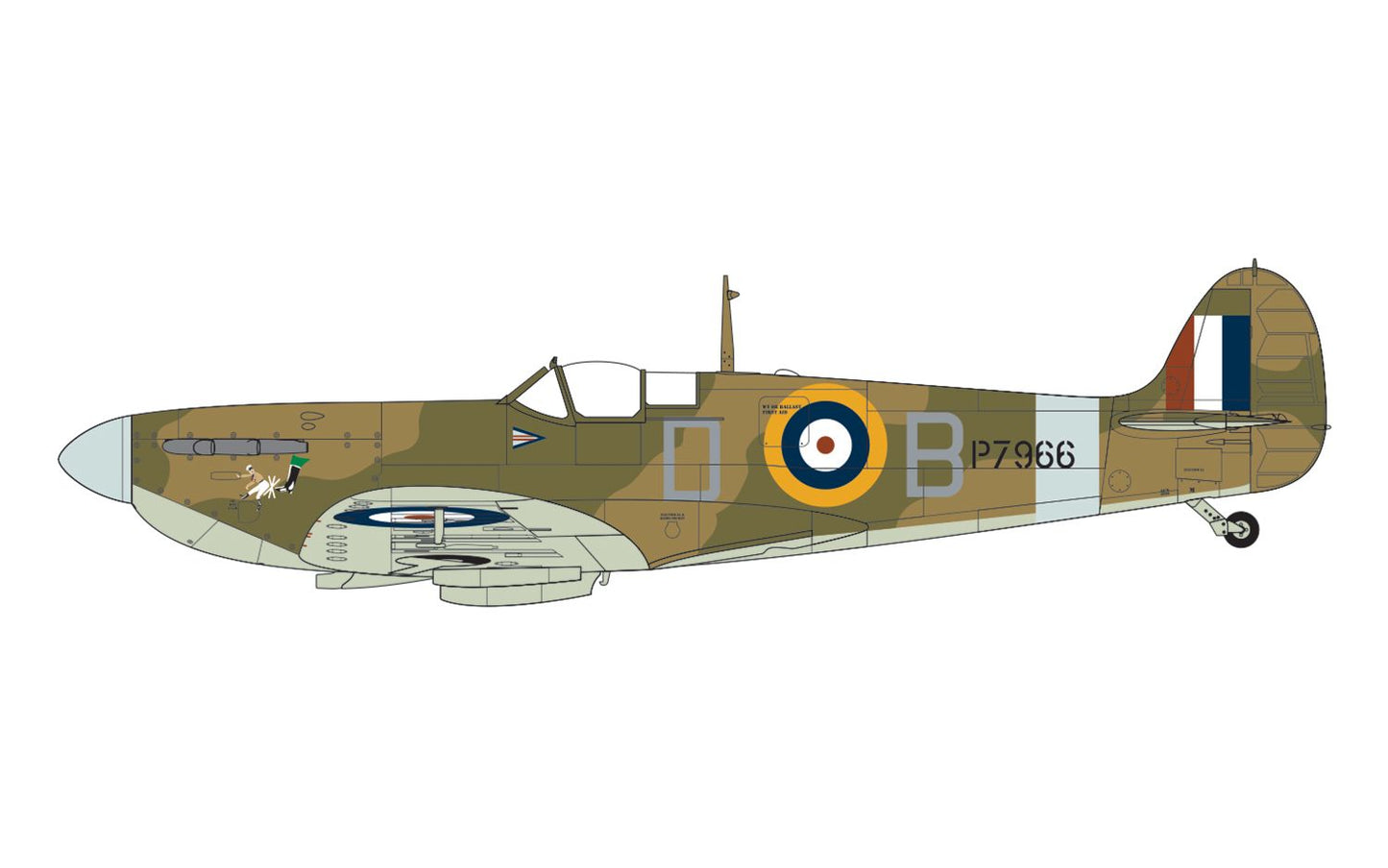 Airfix A40101 Legends - Douglas Bader - Triple Pack 1:48 Model Kit