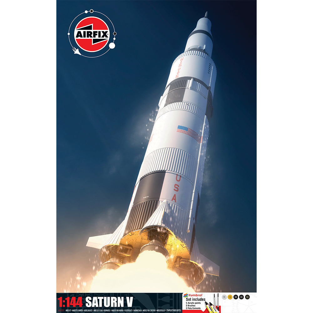 Airfix A50201 Saturn V Gift Set 1:144 Model Kit