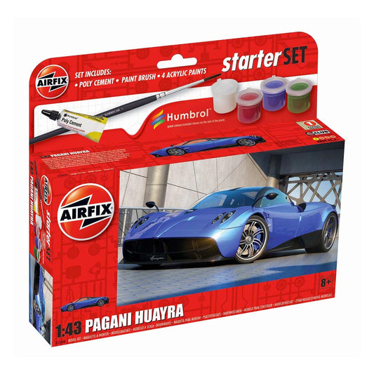 Airfix A55008 Small Starter Set NEW Pagani Huayra 1:43 Car Model Kit