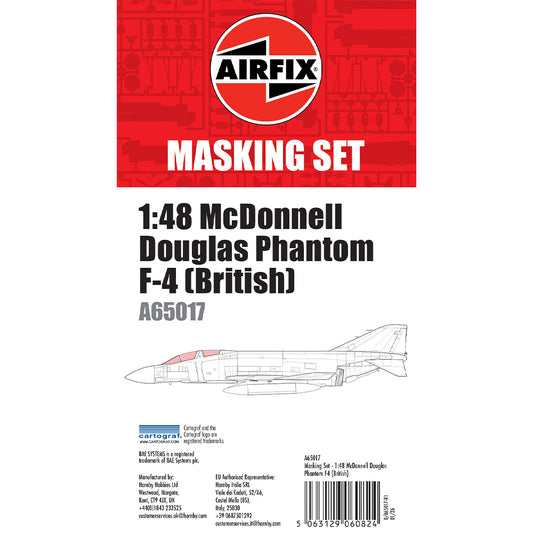 Airfix A65017 Phantom FG.1 Masking Set for A12015 1:48 Model Kit