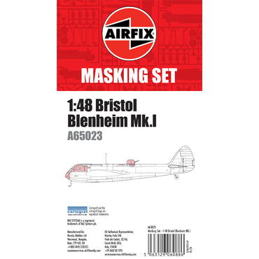 Airfix A09186A Bristol Blenheim Mk.IF 1:48 Model Kit w/Upgrade A65023 Mask Set