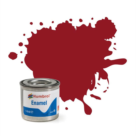 HUMBROL 20 Crimson Gloss Enamel 14ml Model Kit Paint