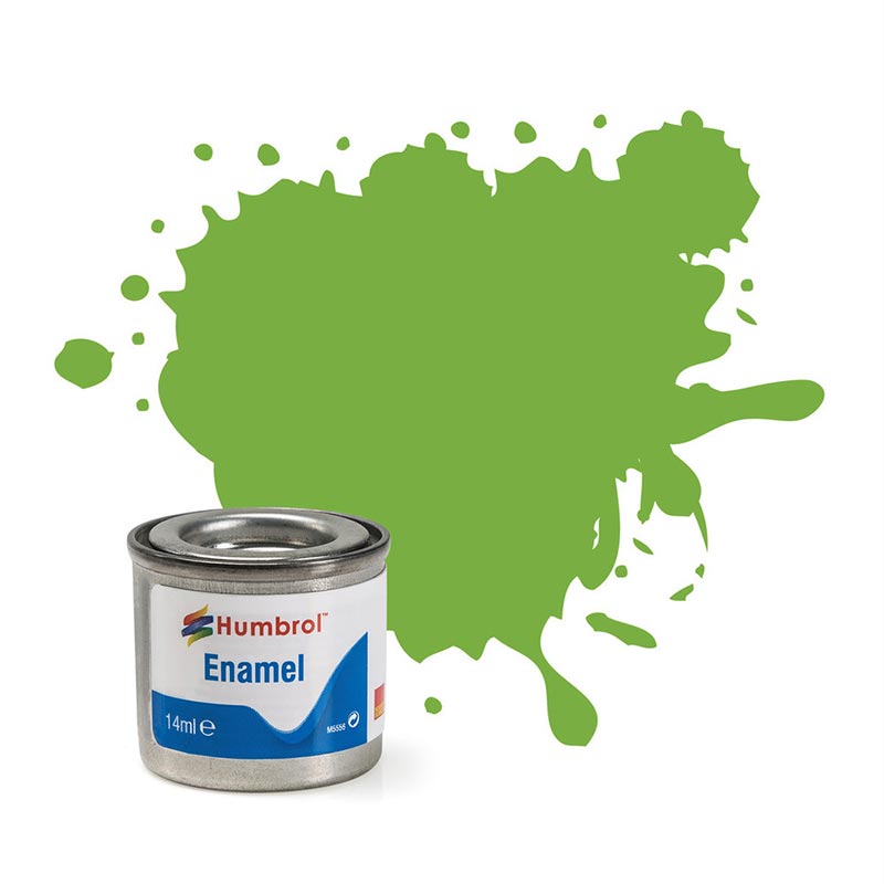 HUMBROL 38 Lime Gloss Enamel 14ml Model Kit Paint