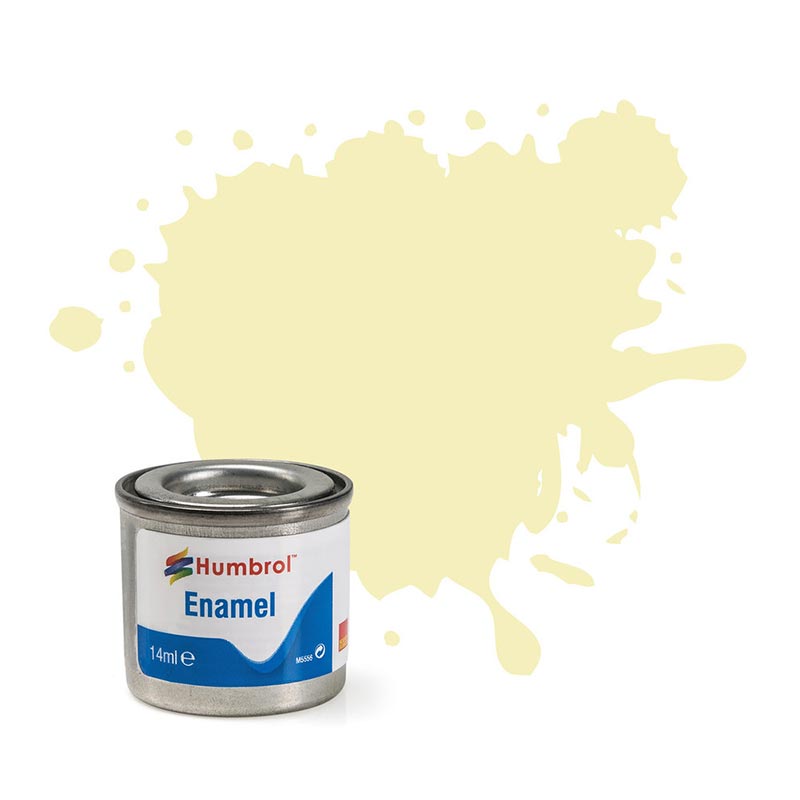 HUMBROL 41 Ivory Gloss Enamel 14ml Model Kit Paint