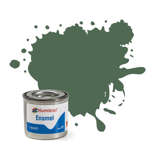 HUMBROL 76 Uniform Green Matt Enamel 14ml Model Kit Paint