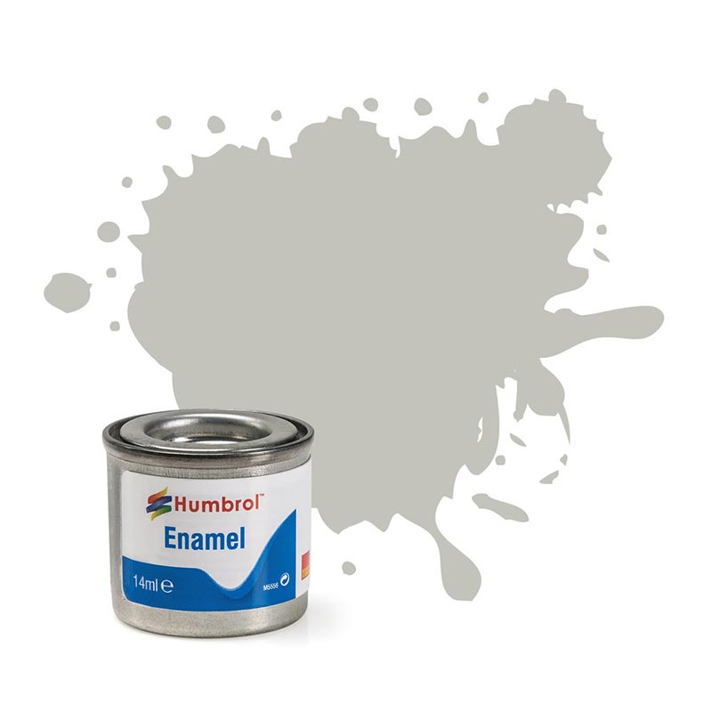 HUMBROL 28 Camouflage Grey Matt Enamel 14ml Model Kit Paint