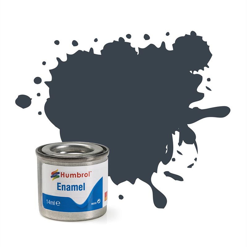 HUMBROL 32 Dark Grey Matt Enamel 14ml Model Kit Paint