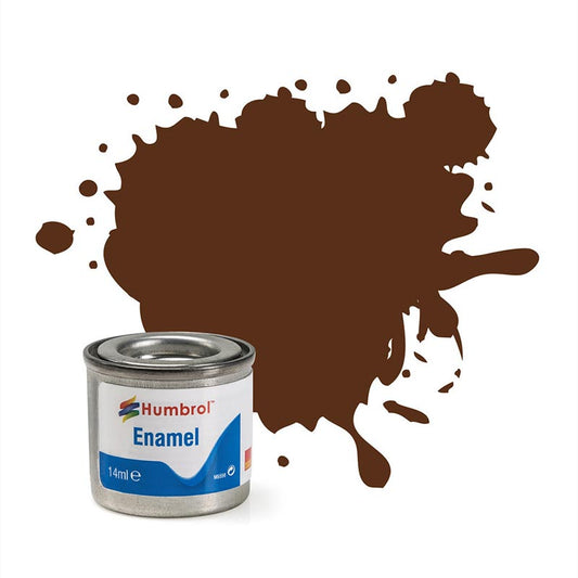 HUMBROL 160 German Cam Red Brown Matt Enamel 14ml Model Kit Paint