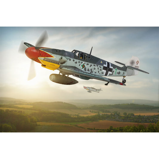 Corgi Messerschmitt Bf109G-6 Major Hermann Graf 1:72 Diecast Model AA27113