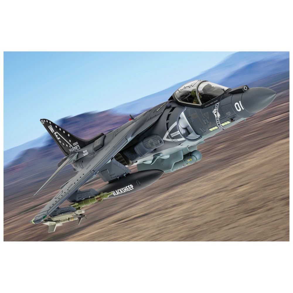 Corgi AA29303 McDonnell Douglas AV-8B+ Harrier II Black Sheep 1:48 Diecast Model