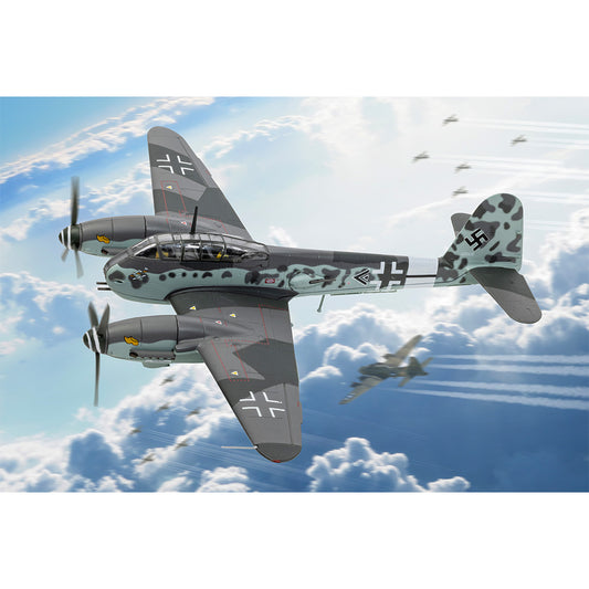 Corgi AA29703 Messerschmitt Me 410A-1/U3, Hauptmann Eduart Tratt 1943 1:72 Model