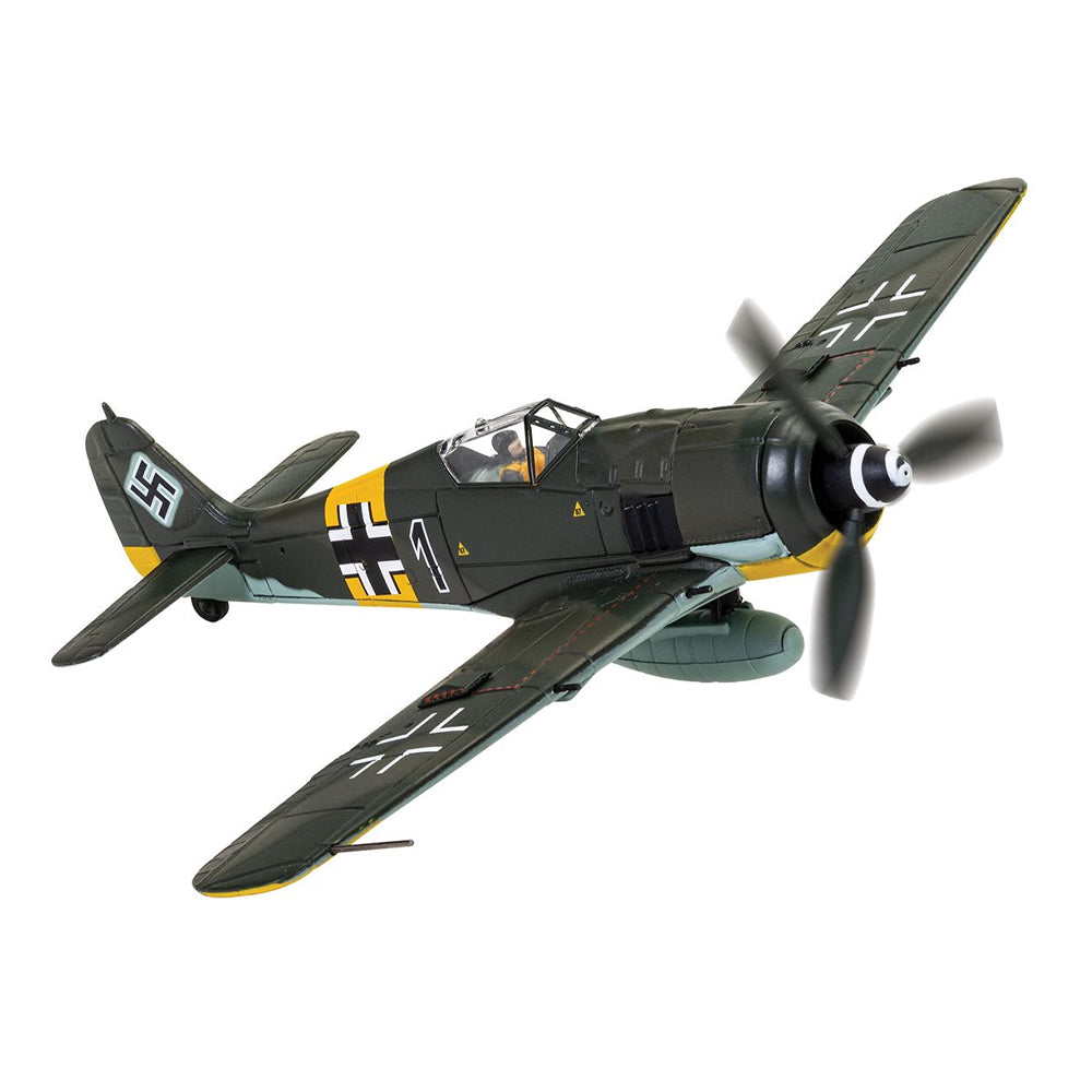 Corgi AA34318 Focke Wulf Fw 190A-8 'Black 1' Otto Kittel 1:72 Diecast Model