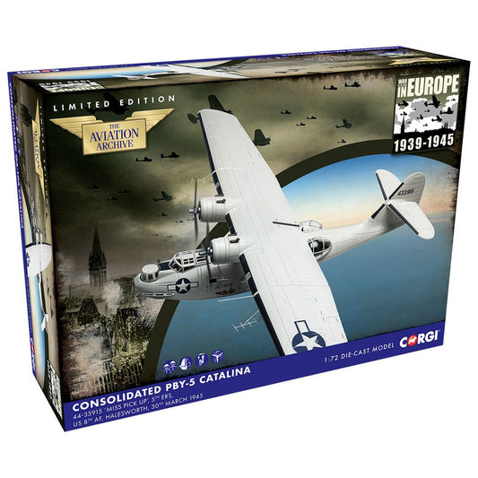 Corgi AA36113 Consolidated OA-10A Catalina 44-33915 ‘Miss Pick Up’ 1:72 Model