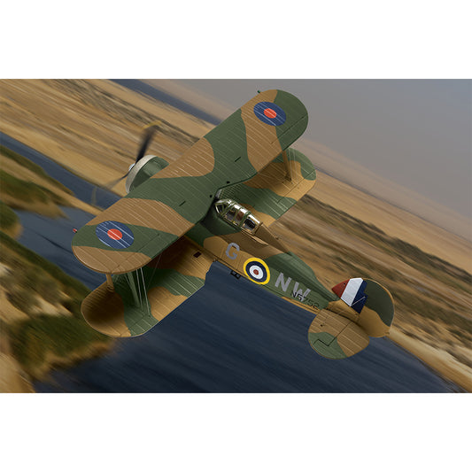 Corgi Gloster Gladiator MkII N5752/NW/G Fl. Off. Alan Boyd 1:72 Model AA36213