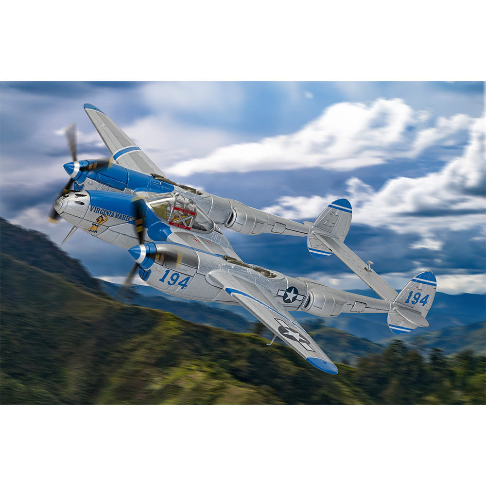 Corgi AA36618 Lockheed P-38J Lightning "Virginia Marie" 1944 1:72 Model